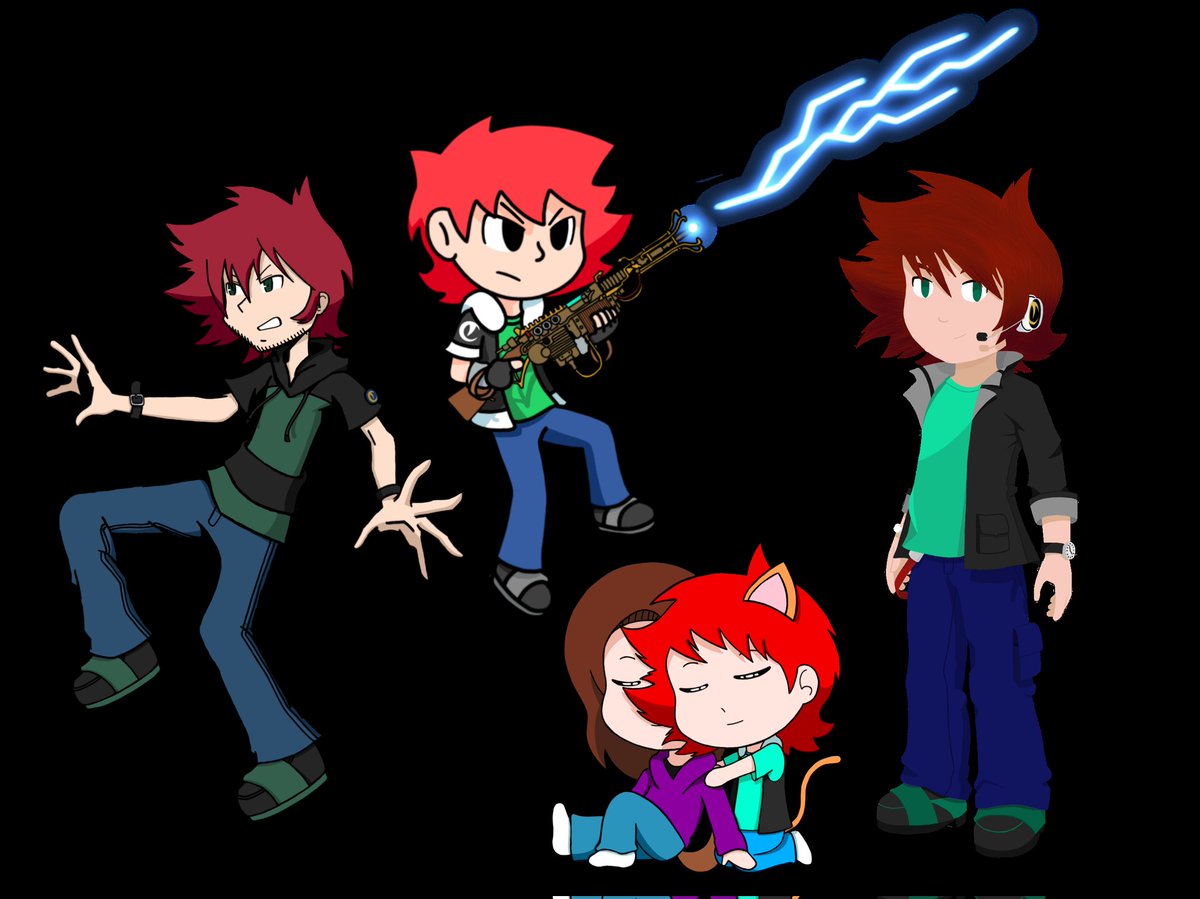 GingeTheRipper's tweet photo. One of Scott's color palettes on Scott Pilgrim EX, looked oddly familiar. I was green before I went red.

#scottpilgrim #gingetheripper https://t.co/HNuTNR5Bzy