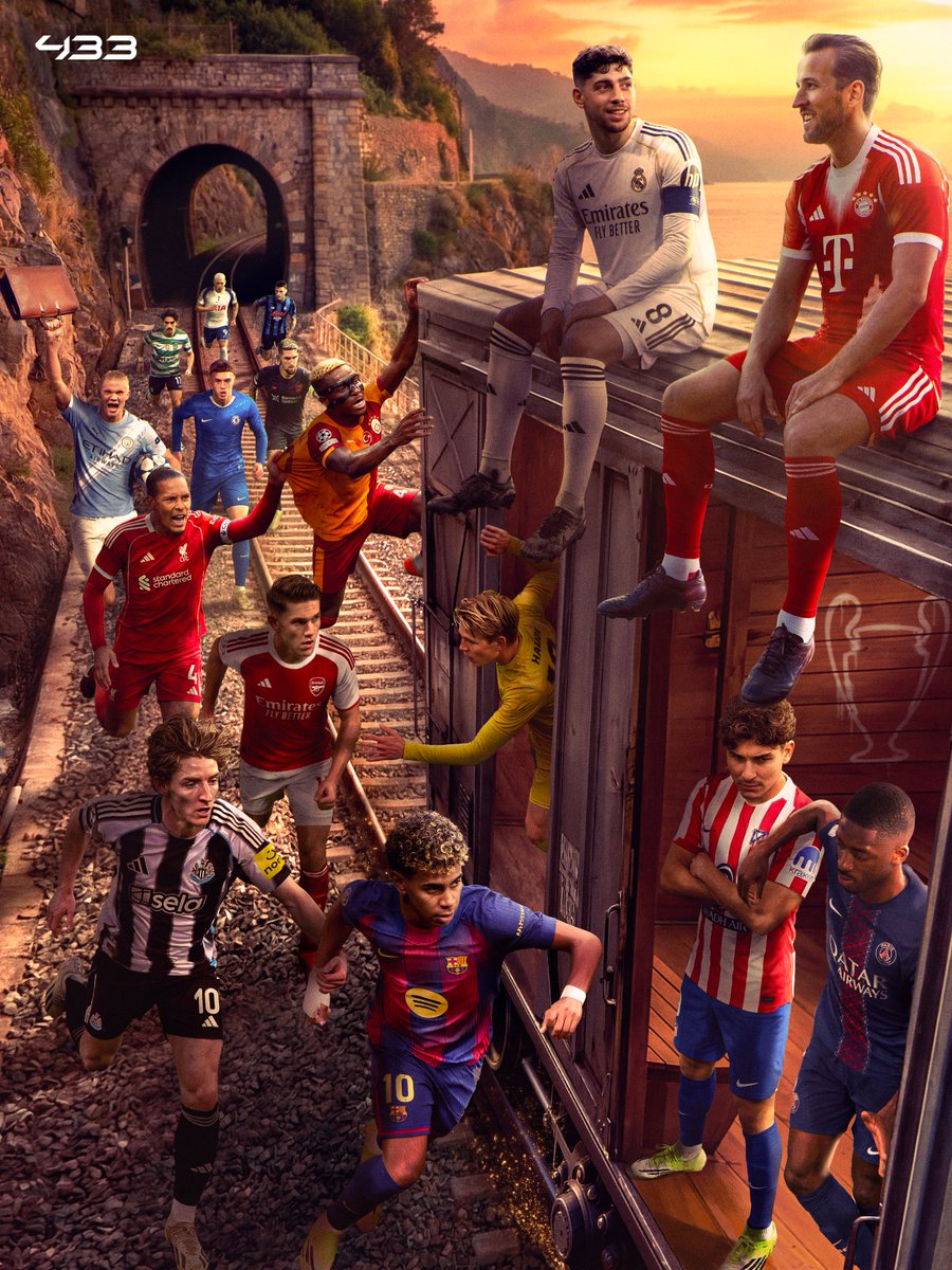 𝗪𝗛𝗢 𝗕𝗢𝗔𝗥𝗗𝗦 𝗧𝗛𝗘 𝗤𝗨𝗔𝗥𝗧𝗘𝗥-𝗙𝗜𝗡𝗔𝗟𝗦 𝗧𝗥𝗔𝗜𝗡 🚂❓

The 𝑪𝒉𝒂𝒎𝒑𝒊𝒐𝒏𝒔 𝑳𝒆𝒂𝒈𝒖𝒆 enters its final stages 🤩🍿

Currently on board: 
✔️ Bayern 🎟️
✔️ PSG 🎟️
✔️ Real Madrid 🎟️
✔️ Atlético 🎟️
✔️ Bodø/Glimt 🎟️
✔️ Galatasaray 🎟️
❓ Two more seats 💺💺