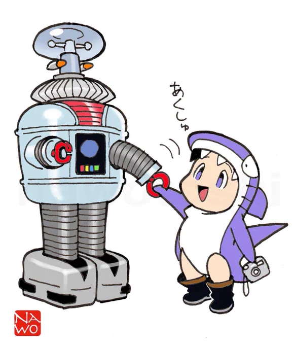 みなさんおはようございます。 聖地巡礼・むかし渋谷の児童会館にいたロボット。フライデーではありません^_^