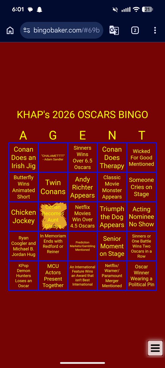 <a href="/RoughCut_Co/">The Rough Cut Retrospective</a> Off to a good start ...