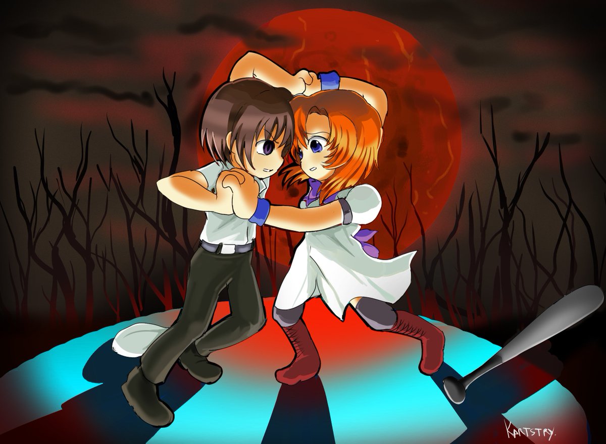 #ひぐらしFA
Rena &amp; Keiichi