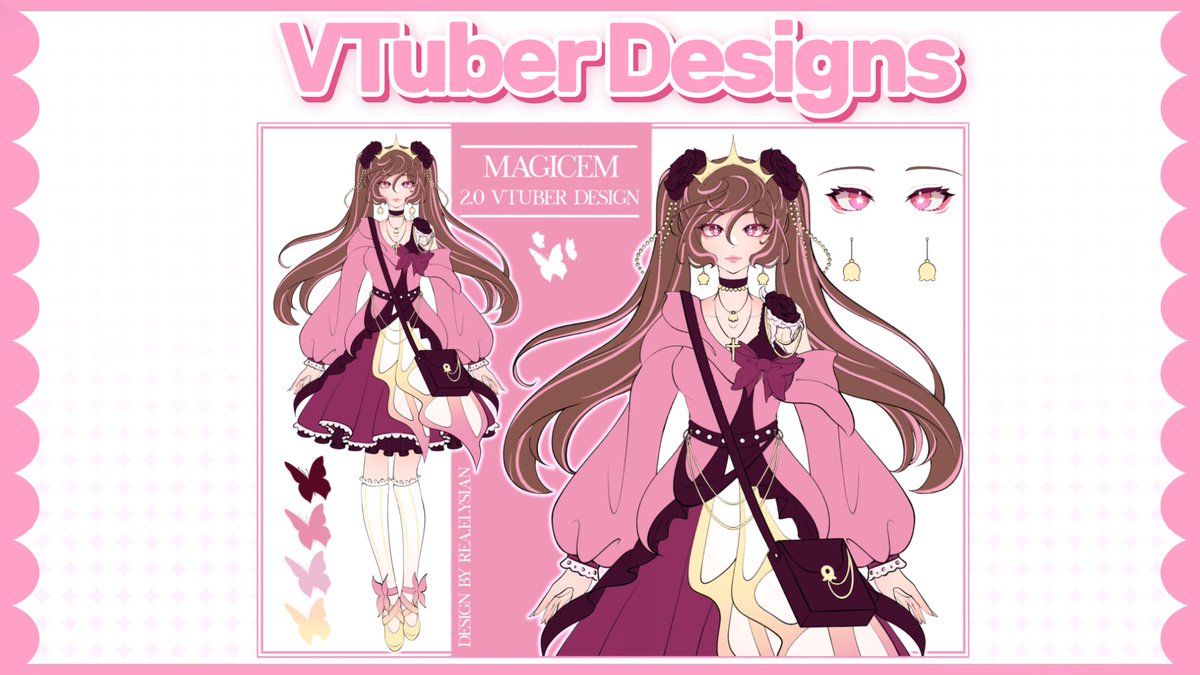 ReaElysian_Live's tweet photo. 🌹[VGEN ART COMMISSIONS OPEN!]

Been going through a hard time with college expenses so I’m opening back ALL my VGen services!

- Character Illustartions
- VTuber Model Design
- Emotes
And more!

All likes and reshares are extremely appreciated ❤️

#Vgen #commissions #vtuber #art https://t.co/ypPqT43YYW