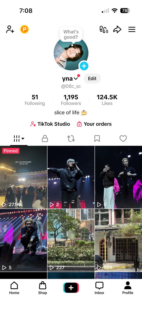 i’ll be posting my fancams on tiktok! (if u guys are only interested)