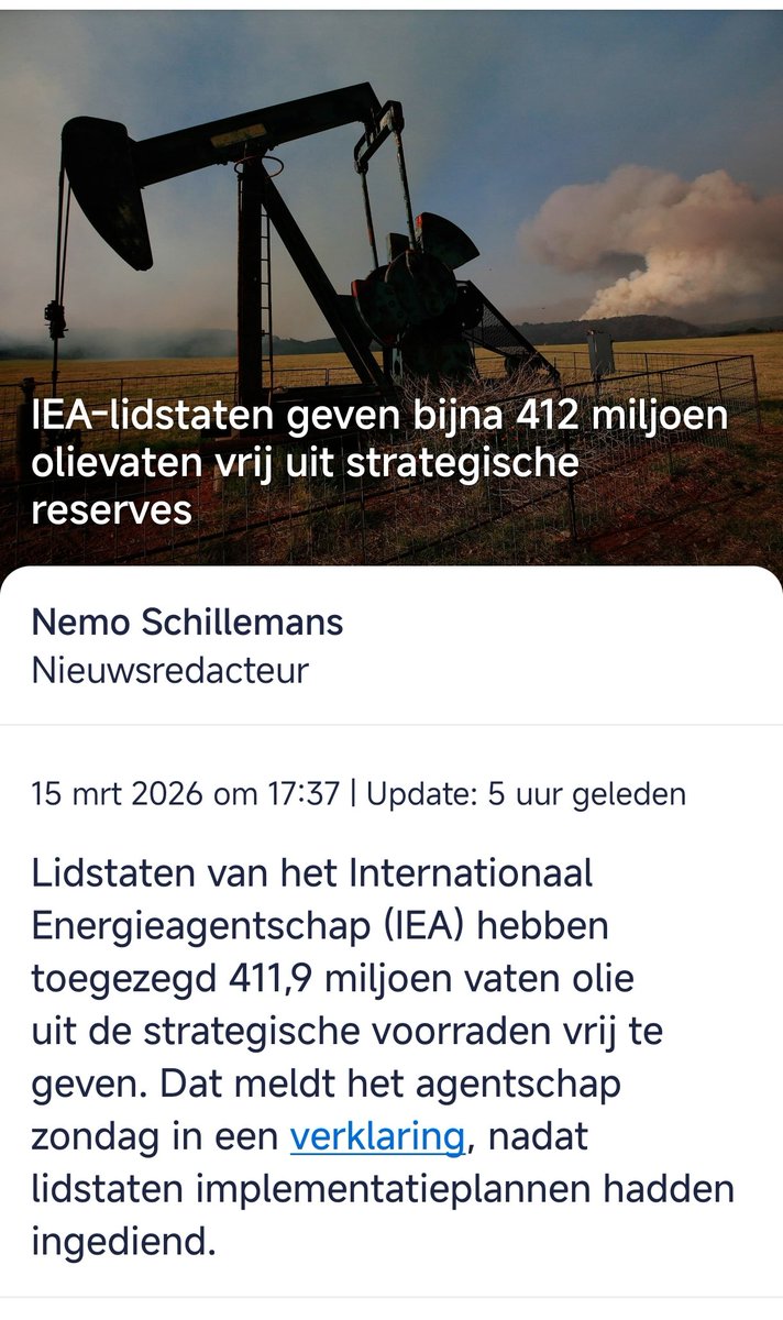 Geweldig, we kunnen weer 4 hele dagen vooruit.