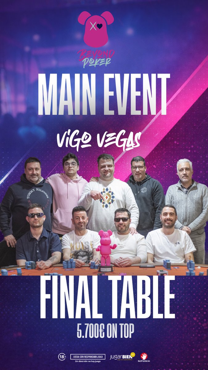 Beyond_Poker's tweet image. Pues ya tenemos las mesas finales del #MainEvent y del #MysteryCloser en @CasinoVigo