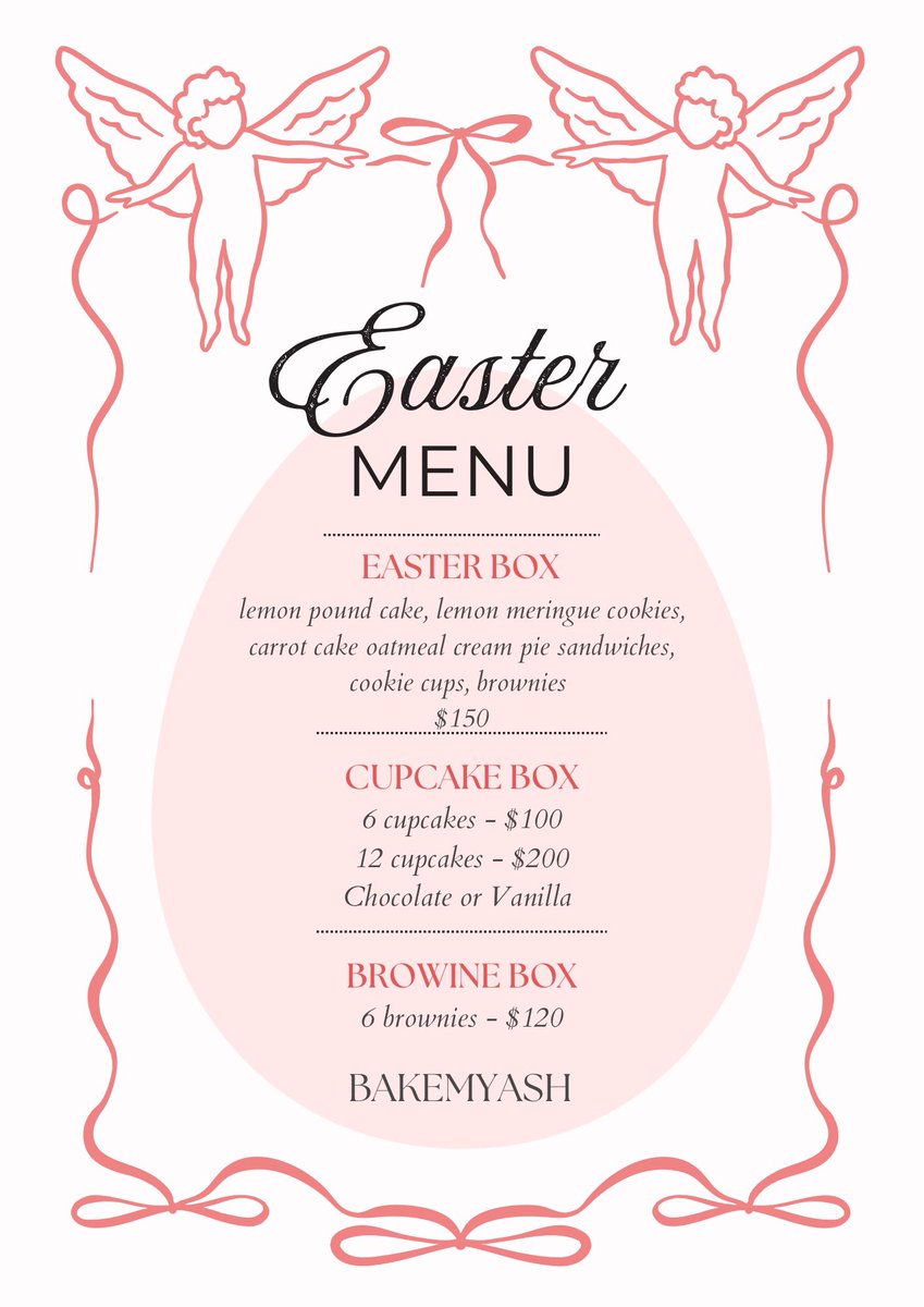 I’m promoting my business again 🫶🏽

Easter Edition 🐣💛

Order at instagram.com/bakemyash