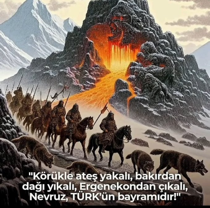 FiiTarih's tweet photo. Nevruz, Türk’ün bayramıdır. https://t.co/w8Zz44lR66