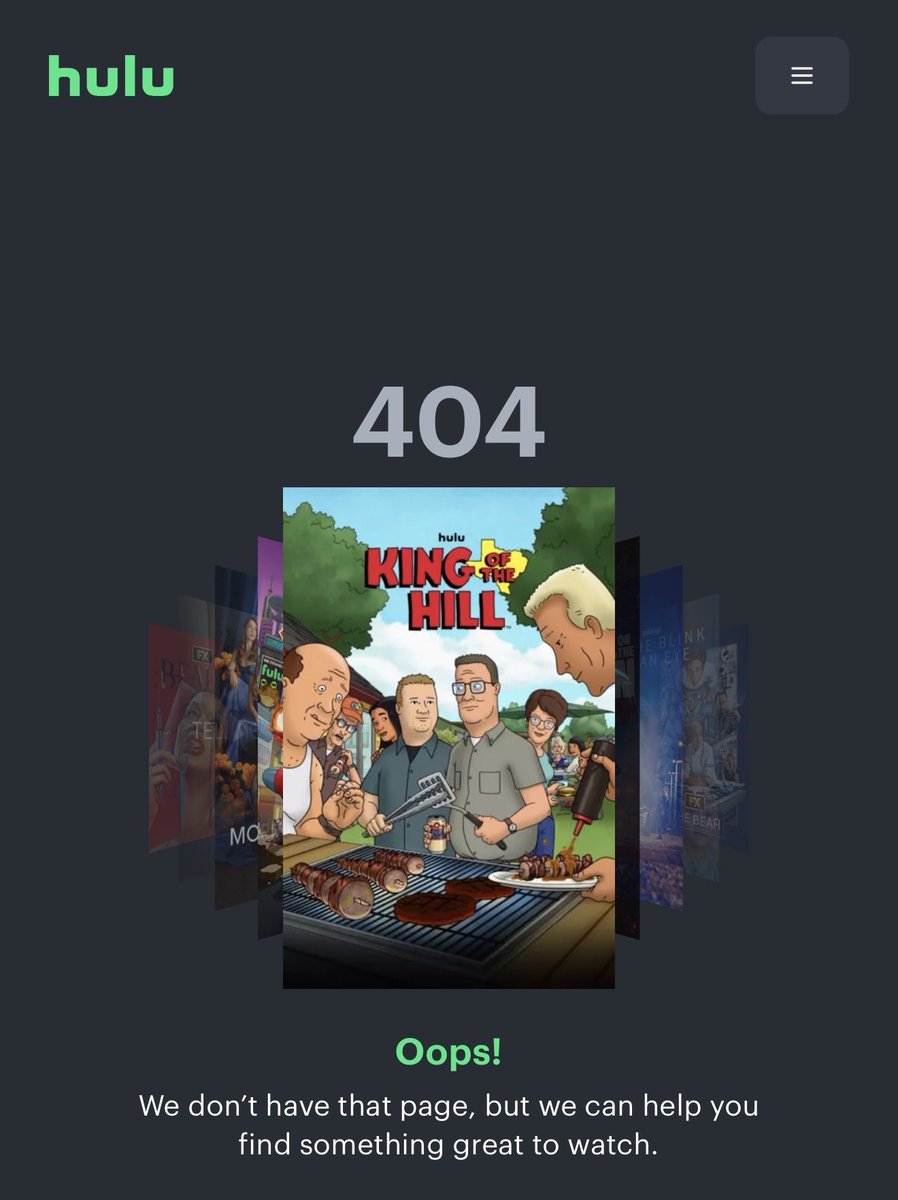 TolerablyTipsy's tweet photo. @hulu_support Don’t pmo further 😒😒😒😒 https://t.co/7hvPavY1cx