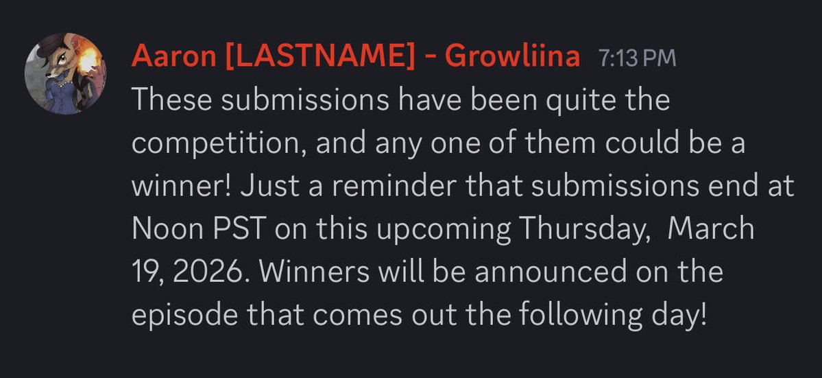 Another Pod: Do Not Relent! tweet media