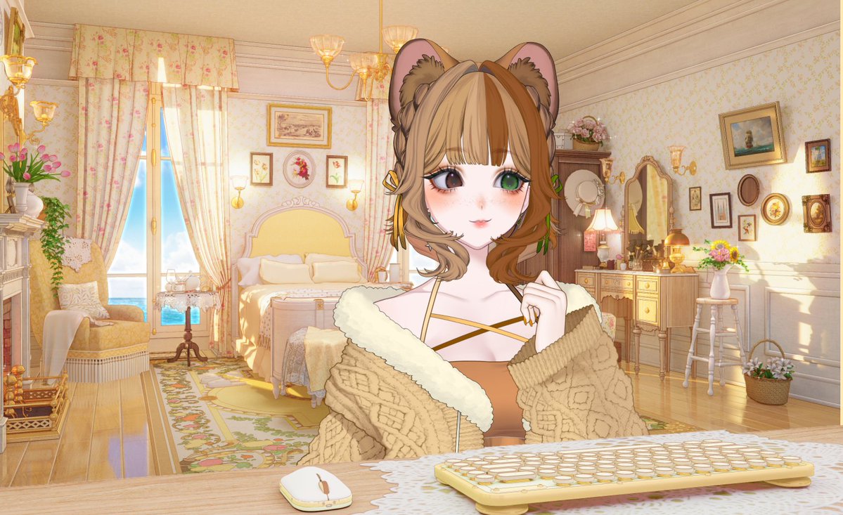 💛🐾Rielle🐾💛- Hyena VTuber tweet media