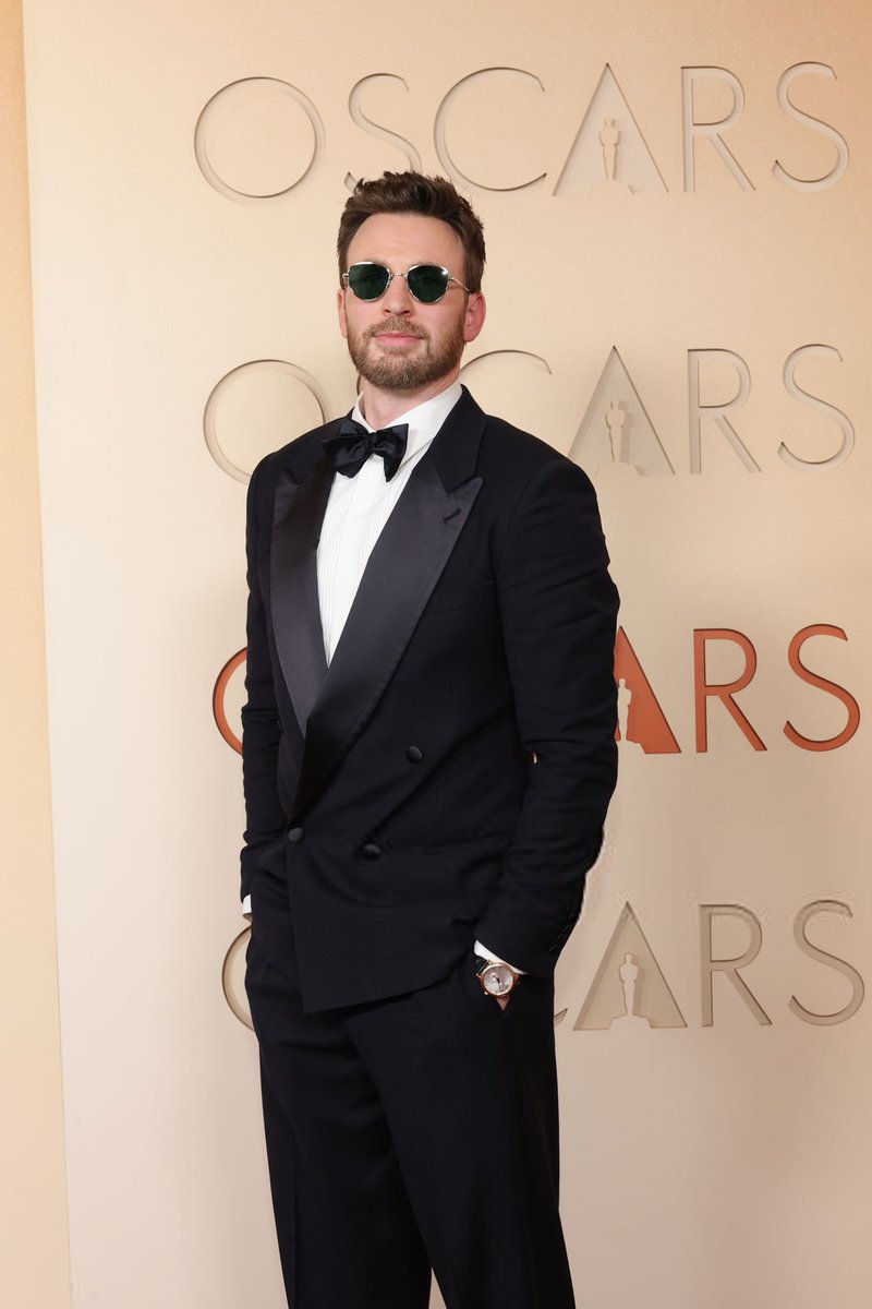 ⭐️ Chris durante o Oscar 2026.

#chrisevans