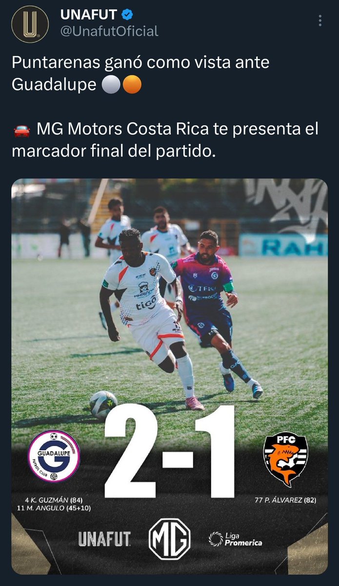 El Puerto ganó perdiendo o como fue?... <a href="/UnafutOficial/">UNAFUT</a> Al chile que no pueden hacer nada bien