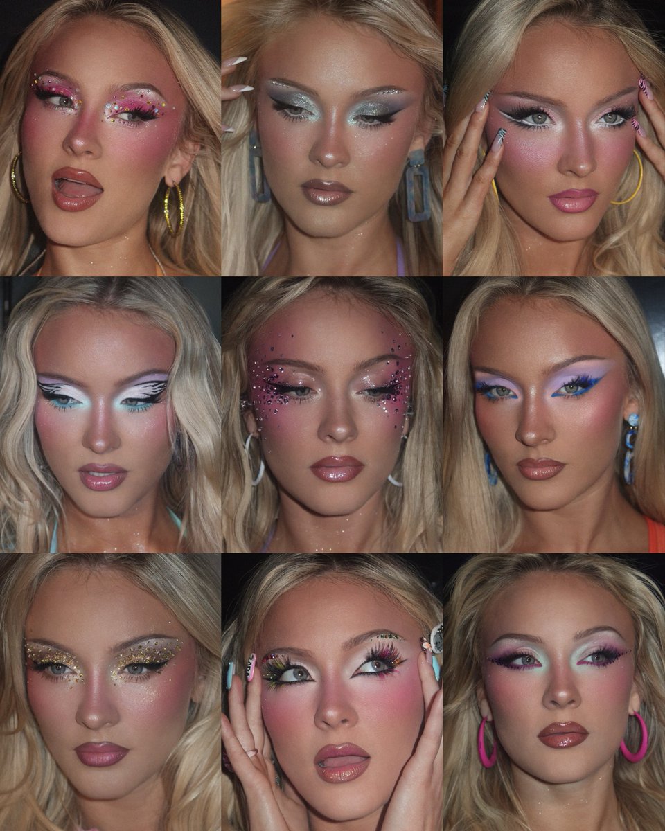 sophiasinotx's tweet photo. Makeup by Sophia Sinot on Zara Larsson 🧚🏼‍♀️ https://t.co/veAEkRBE2O