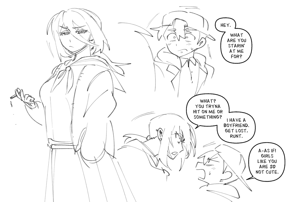 a cocole school AU love story 