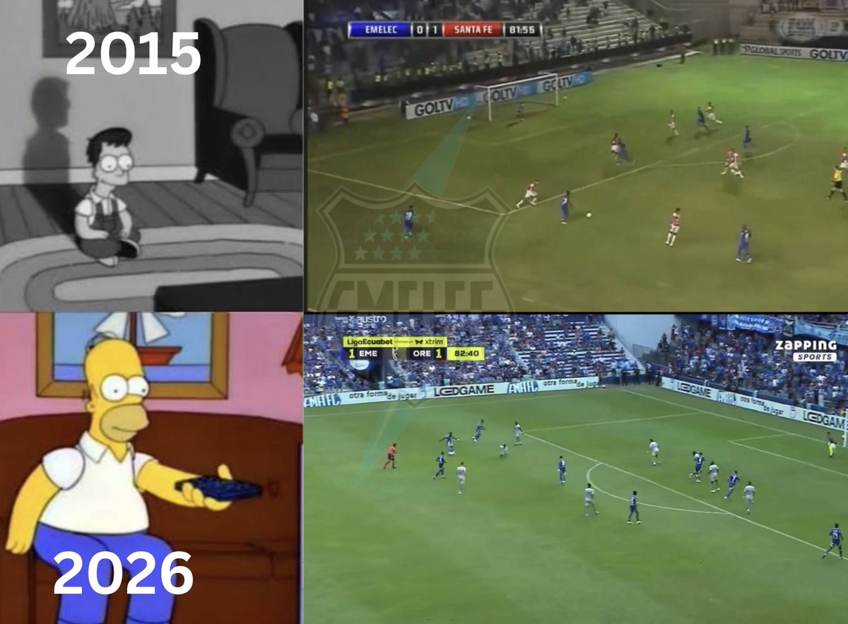 pure_emelec's tweet photo. Some things truly never change 🔵⚡️💪🏻

#MillerTime #VolvemosASerEmelec https://t.co/dm3KS6HopX