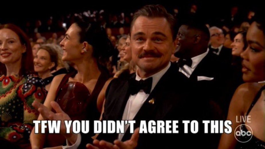 New Leonardo DiCaprio Meme: Unlocked 🔓️#Oscars2026

Check out the nominees and winners here (updating live): bit.ly/4sMVPZk
