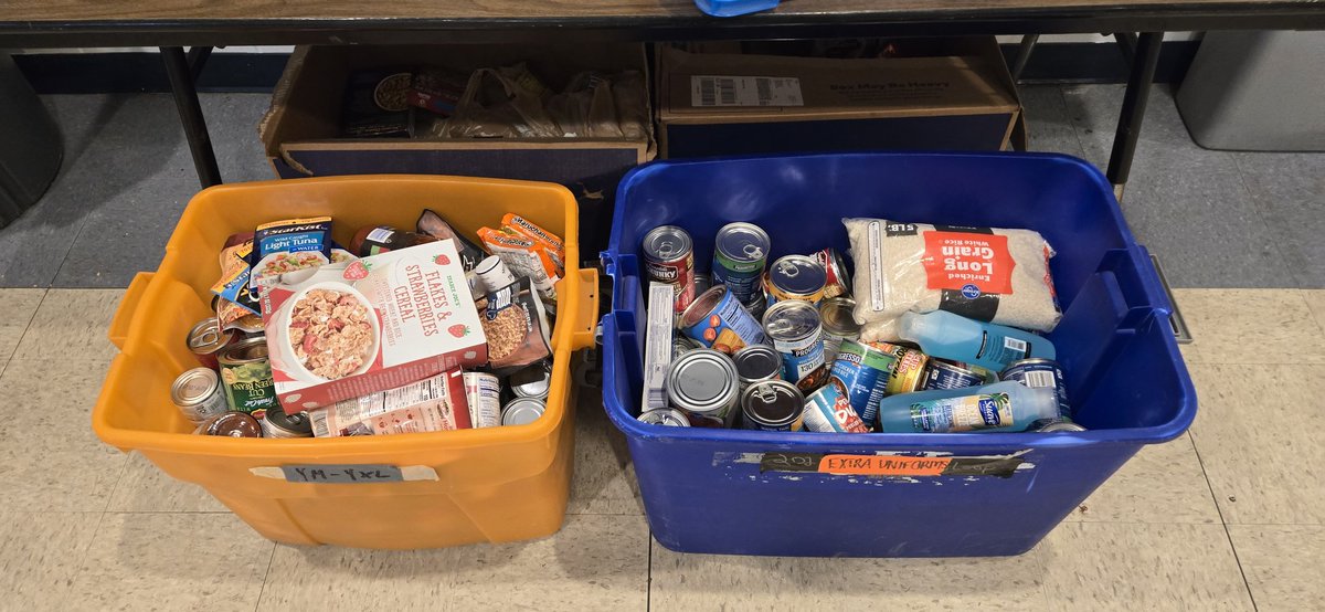 Amazing weekend at the Viking Thaw &amp; a huge donation destined for St.Leo's Food Pantry from the generosity of all who attended!