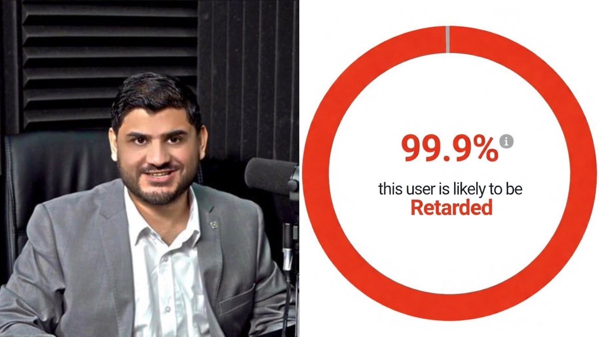 CatShoshanna's tweet photo. BREAKING: SULAIMAN AHMED IS 99.9% LIKELY TO BE RETARDED https://t.co/dYN0Jd4X7Z