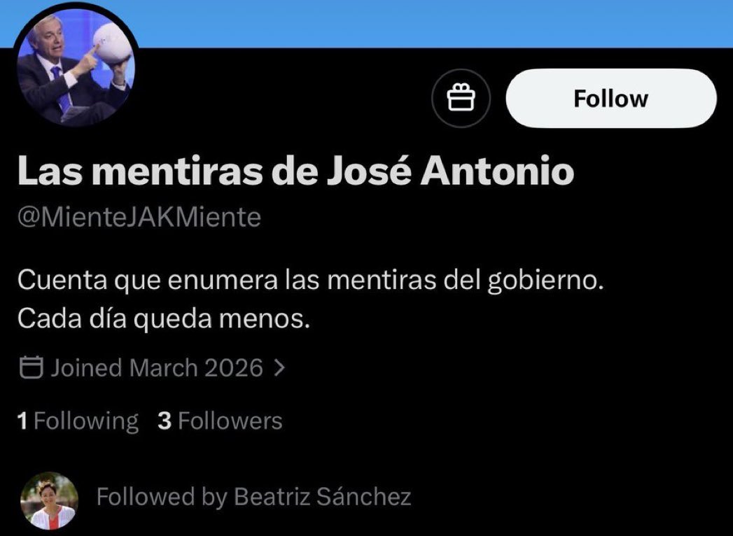 Hay gente estúpida.

Luego vienen los zurdos.
Luego Retrachehri.
Luego Grau.

Y AL FINAL ESTA LA BEA SANCHEZ 🤣🤣🤣🤣

JAJAJJAJAJJAJAJAJJAJAJJAJAJAJAJAJAJAJAJAJA