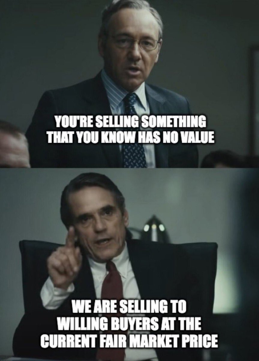 Looks like some unscrupulous fiat hodlers are selling it for other people's Bitcoin, as markets open.