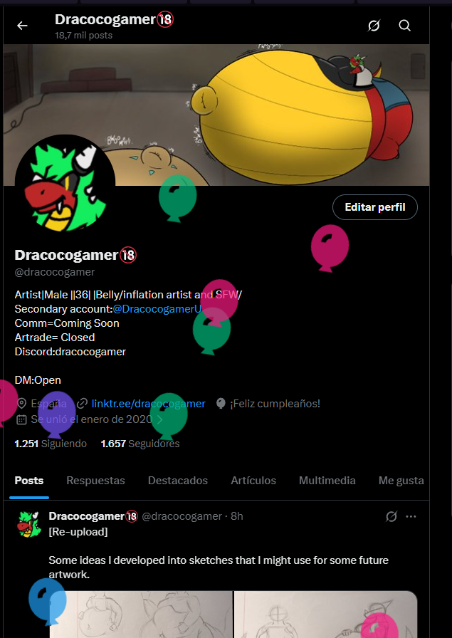 Dracocogamer🔞 tweet media