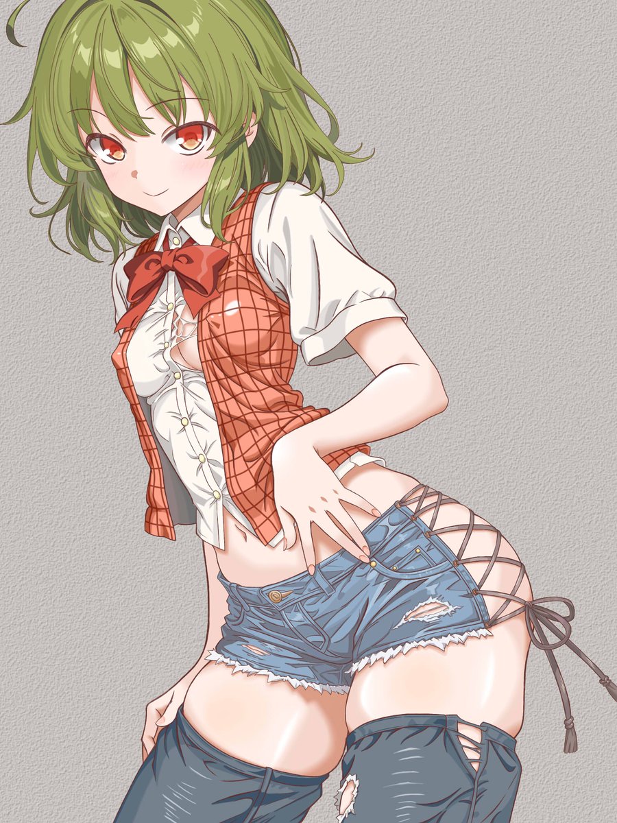 o_omune_usagi's tweet photo. サイドレースアップデニムショートパンツゆうかりん

レイヤー三桁は久しぶり過ぎて鼻血出る https://t.co/mB2ycPvRfm