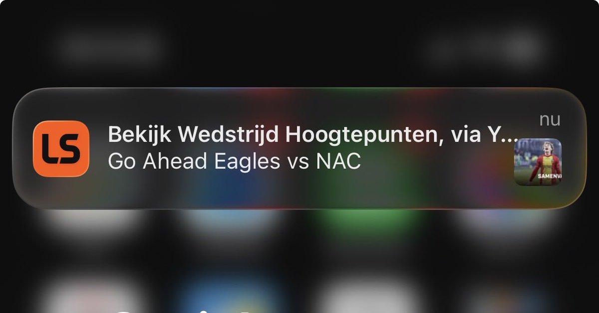 Ik sla hem ff over, goed?