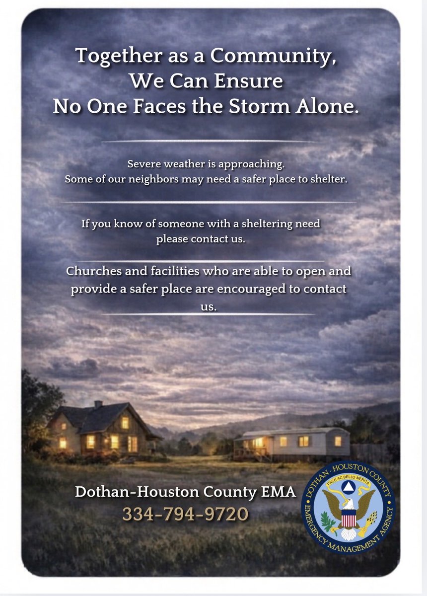 Dothan/HoustonCo EMA tweet media