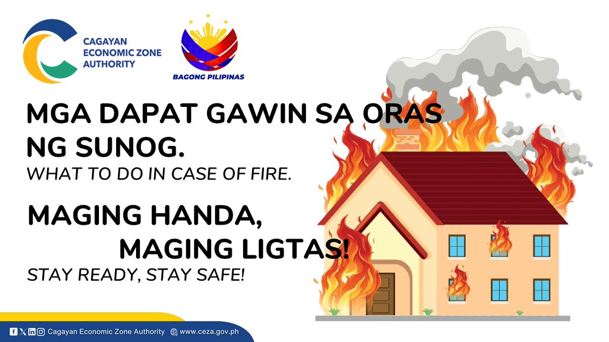 Cagayan Economic Zone Authority tweet media