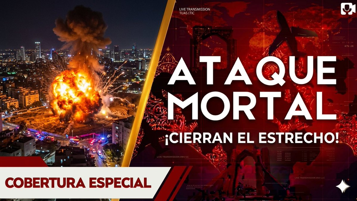 cafematv's tweet image. 🔴 AHORA | IRÁN RESPONDE CON MISILES A ISRAEL.
Se reporta el cierre parcial del Estrecho de Ormuz, una vía clave por la que pasa el 31% del petróleo mundial.👉 youtube.com/live/ITvsBXj4W…

#GuerraTotal #Iran #Israel #UltimoMomento #Noticias