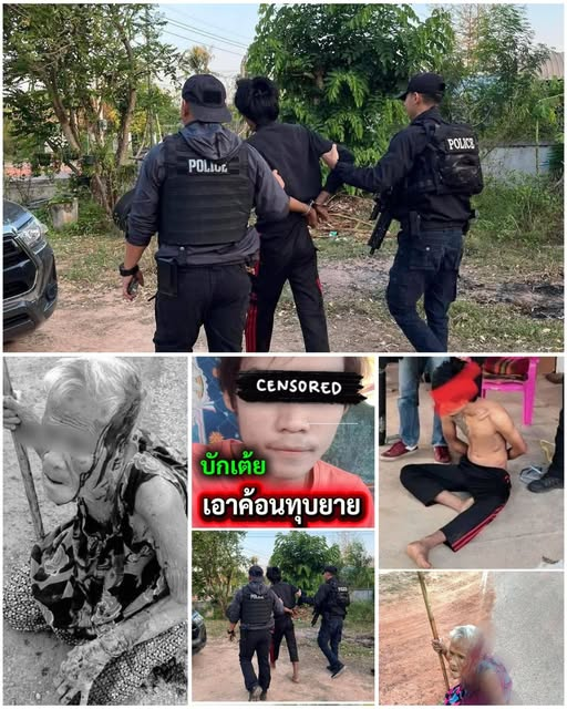 monner777's tweet photo. #รวบหลานทาส WY ทำร้ายยายวัย 87 ปี
วันอาทิตย์ที่ 15 มีนาคม 2569
พี่ๆ ตำรวจชุดสืบสวน สภ.ปทุมราชวงศา จับกุม!
"นายนิยม หงษ์ชุมแพ" (เต้ย) อายุ 30 ปี ผู้ต้องหา
ที่ก่อเหตุทำร้ายร่างกายคุณยายบัง���กิดเกล้าของ https://t.co/THv2nY2MBZ