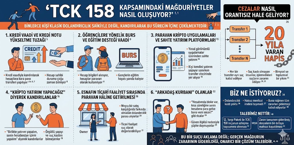 TCK158Magduru00's tweet photo. Bu milli birlik ruhunu, adalet sistemimizdeki 12,5 milyonluk dosya yükünü eritecek hamlelerle de taçlandırmalıyız. TCK 158 kapsamında zararını ödeyen ve mağdurla el sıkışan vatandaşlarımız için hiçbir bent ve zarar ayrımı yapılmadan uzlaşma yolu artık açılmalıdır. Meclis’teki bu önemli çalışma vakit kaybetmeden yasalaşmalı ki yargı sistemi nefes alsın, onarıcı adalet gerçek karşılığını bulsun. ⚖️

@abakingurlek @AbdullhAydgdu #TCK158MecliseSunulsun