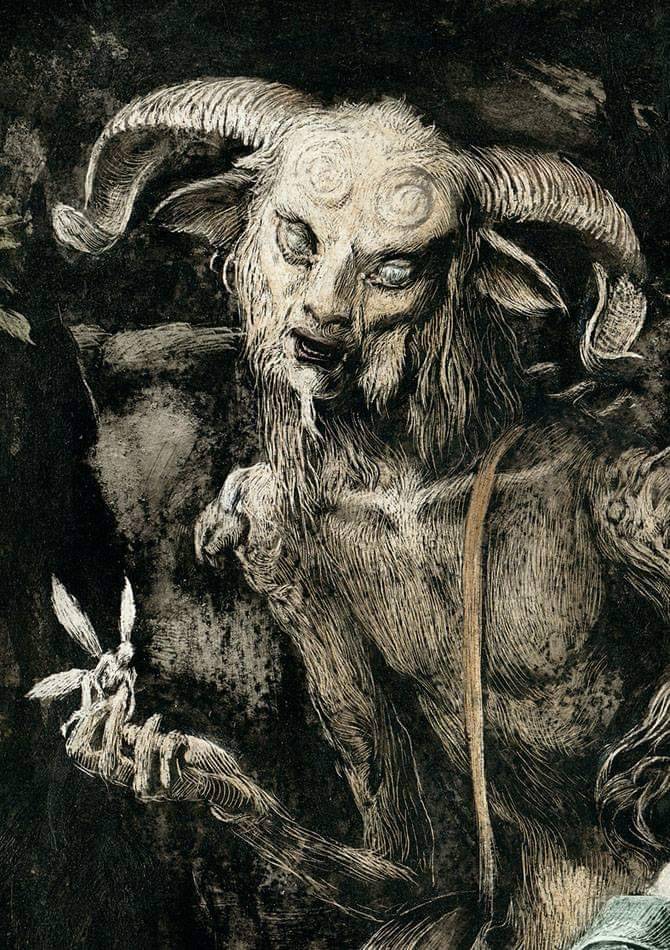solisolsoli's tweet photo. Pan's Labyrinth by Santiago Caruso https://t.co/vj5Nz2mTAo