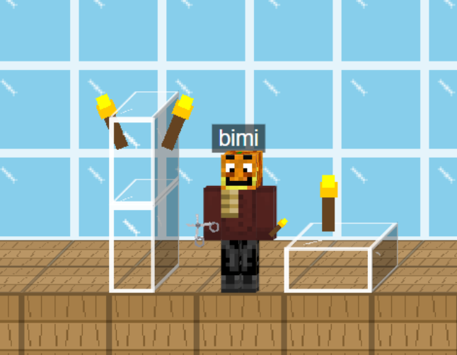 Warum genau kann man so fackeln nicht auch in Minecraft platzieren? 😁