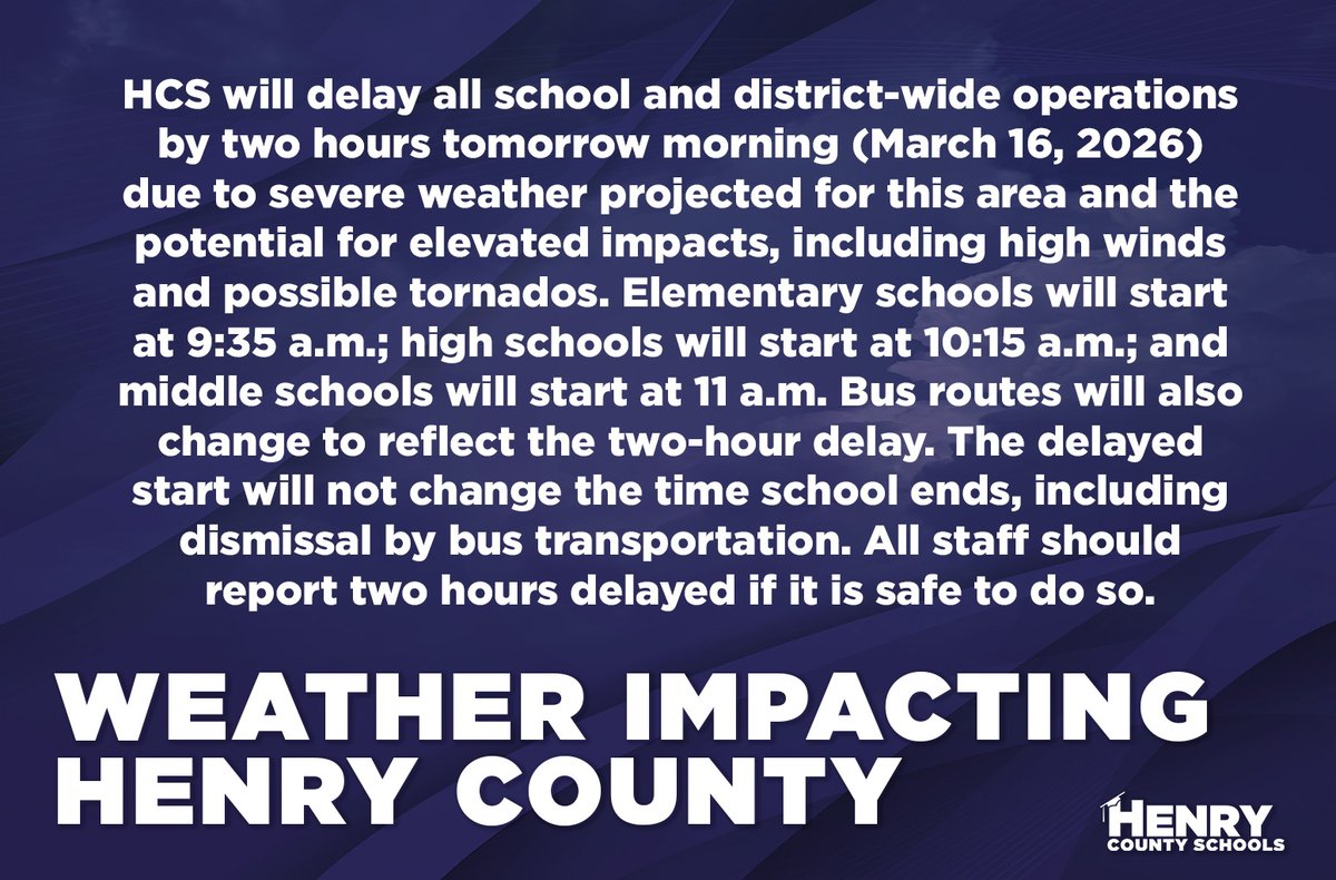 Henry County Schools tweet media
