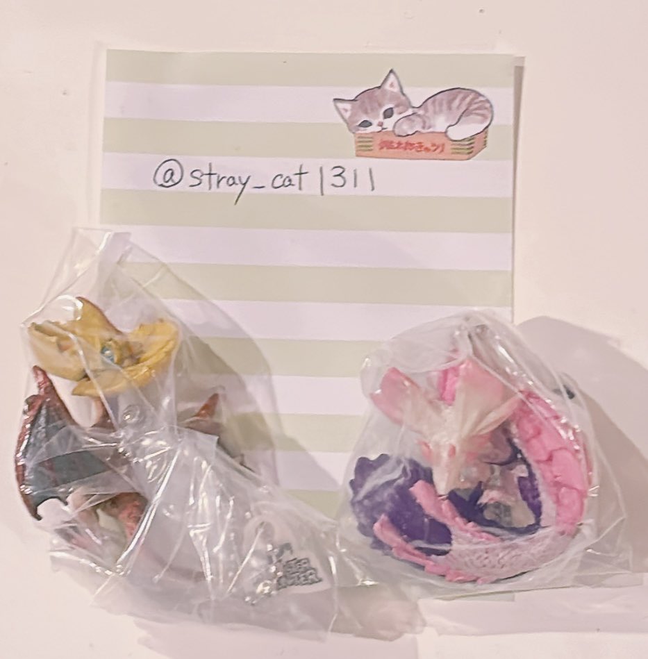 stray_cat1311's tweet photo. 【交換】 モンスターハンター マスコットチャームコレクション モンハン 

譲:イャンクック タマミツネ

求:ジンオウガ ＞ リオレウス

郵送での交換希望です。
お気軽にお声がけ下さいm(*_ _)m https://t.co/T7Pepcelso