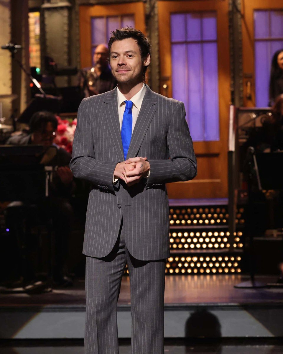 Harry during his monologue on Saturday Night Live.