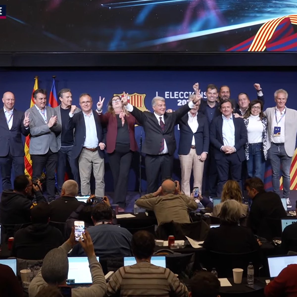 FCB World tweet media