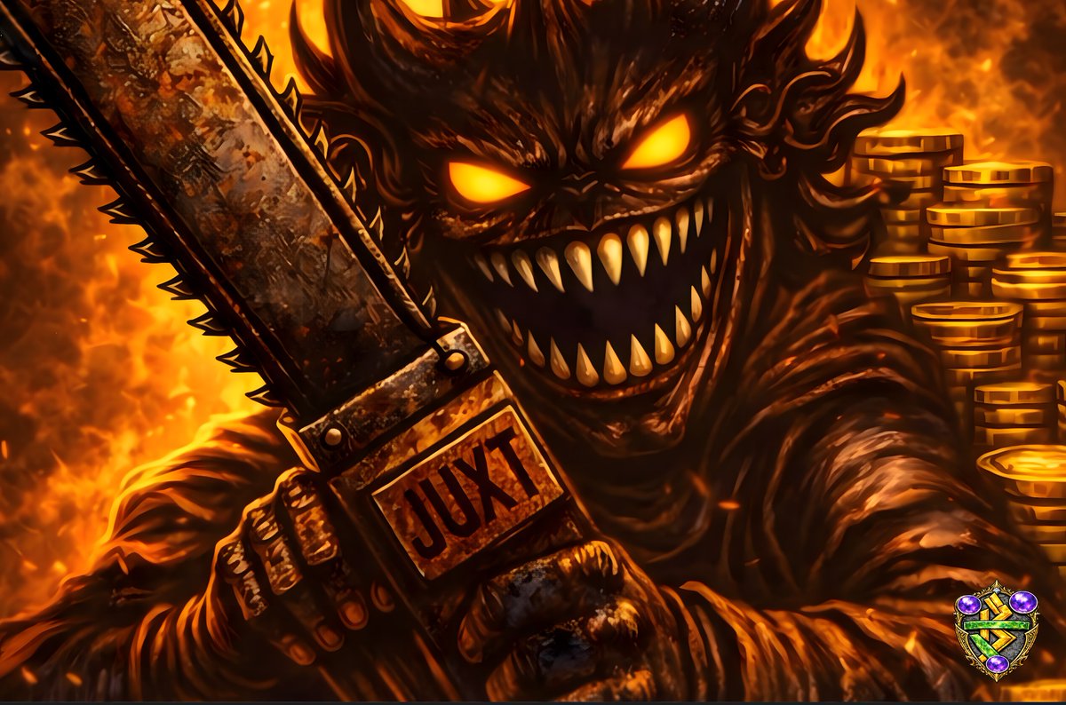 After our contest, we are proud to announce we are going to extend the JUxT empire .. more unsettling value.. in about 8hrs - 10hrs .. we will  be launching the compliment Coin Get JUxT .. Limited Edition .. Featuring Despair and His JUxT Saw.. 

#JuxtCoin #JUxT #Solana #Crypto