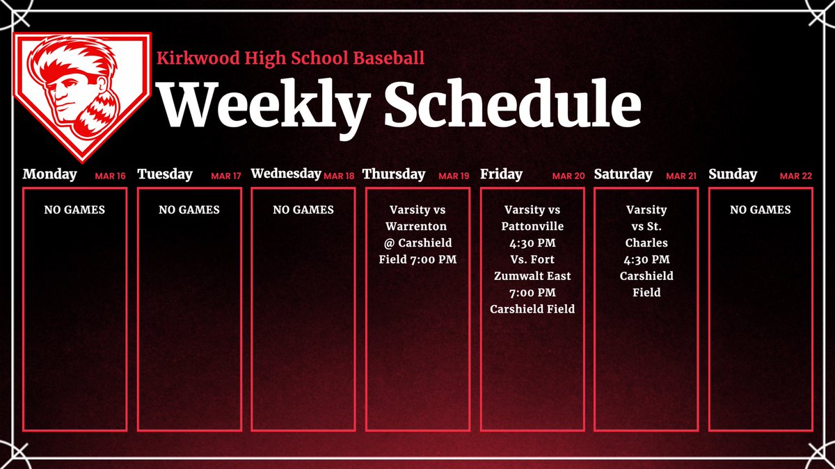 KHS_Baseball17's tweet photo. Opening week! Let’s go! #AgentsofKHaoS https://t.co/fG9BCNVzAh