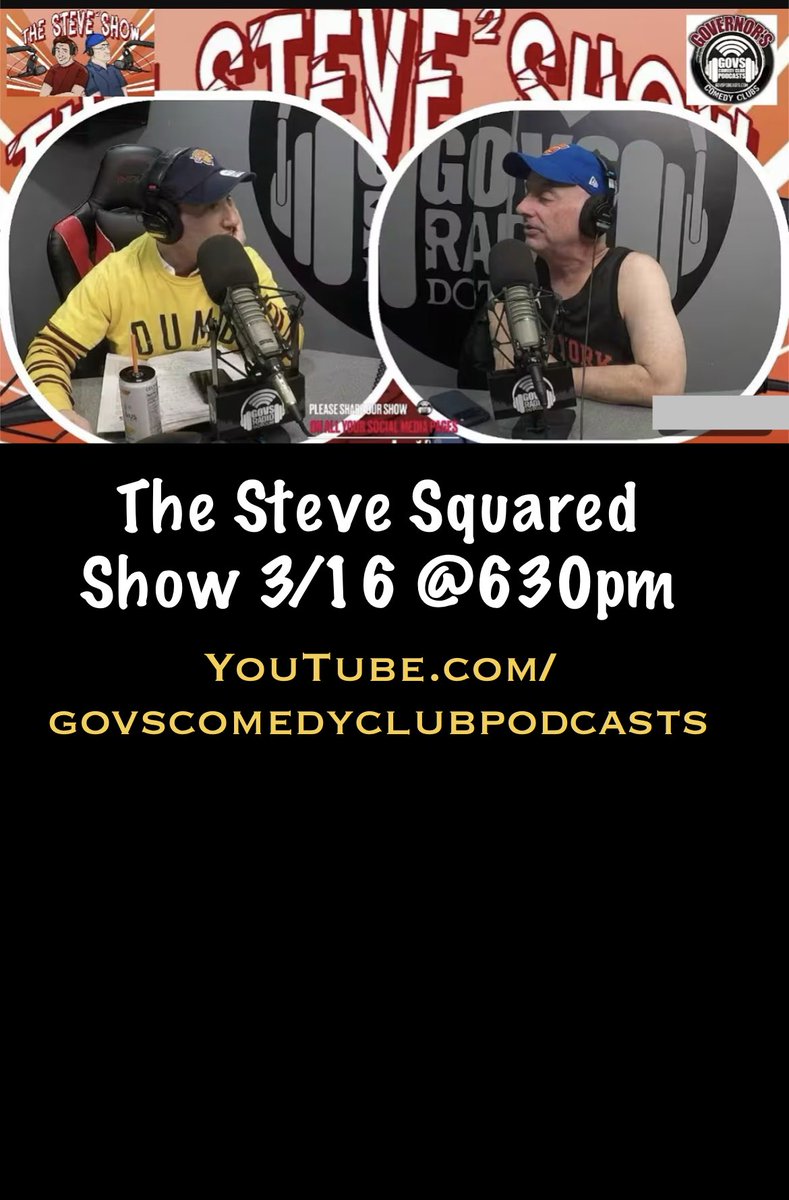 Govs Comedy Club podcasts tweet media