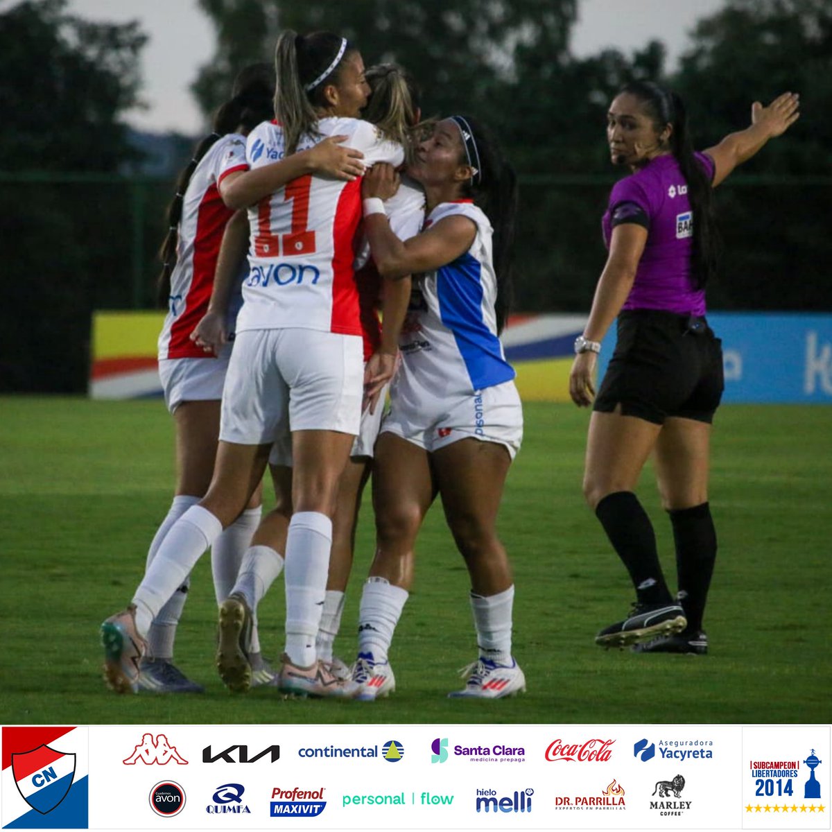 NacHumaFem's tweet photo. 📍𝗖𝗮𝗺𝗽𝗲𝗼𝗻𝗮𝘁𝗼 𝗔𝗻𝘂𝗮𝗹 𝗙𝗘𝗠 ❤️🤍💙

𝗙𝗲𝗰𝗵𝗮 1

¡Resultado del partido!

#𝗡𝗔𝗖𝗜𝗢𝗡𝗔𝗟𝗛𝗨𝗠𝗔𝗜𝗧𝗔 5  🆚️ 3 Sp. San Lorenzo
Goles: 17' Delci Serafini, 26' Tatiana Escobar, 35' María Ortega, 42' Iris Esteche y  57' Camila Martínez.

#𝗩𝗮𝗺𝗼𝘀𝗖𝗵𝗶𝗰𝗮𝘀🙌🏻 https://t.co/6RbT7XHoUo