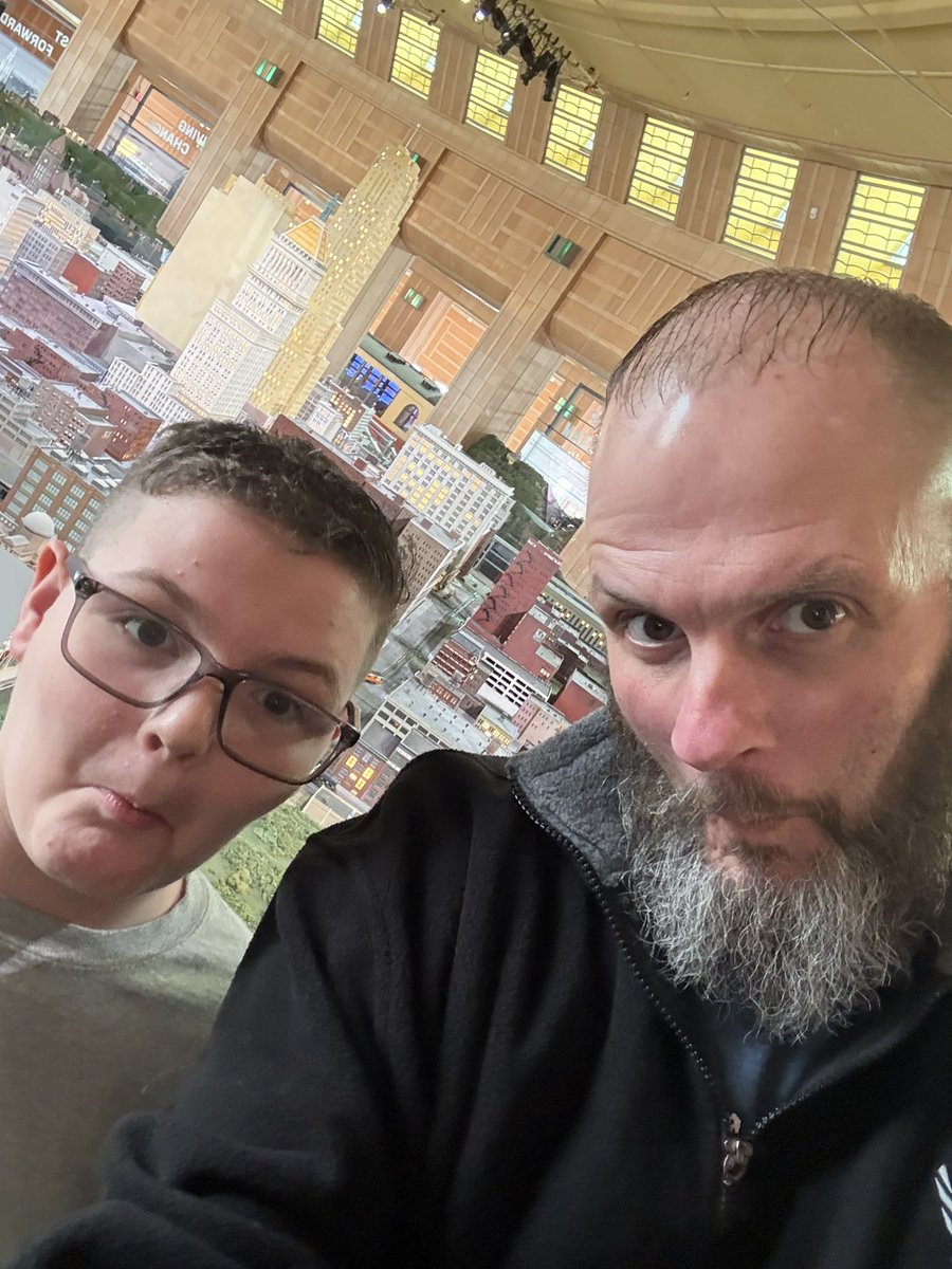 Strength and Reflection 🏛️
A moving day at the Cincinnati Museum Center. Navigating the Auschwitz and Diaspora exhibits with Parkinson’s meant taking a lot of breaks to find my footing, but it gave me more time to truly absorb the history.
The stories of survival and displacement