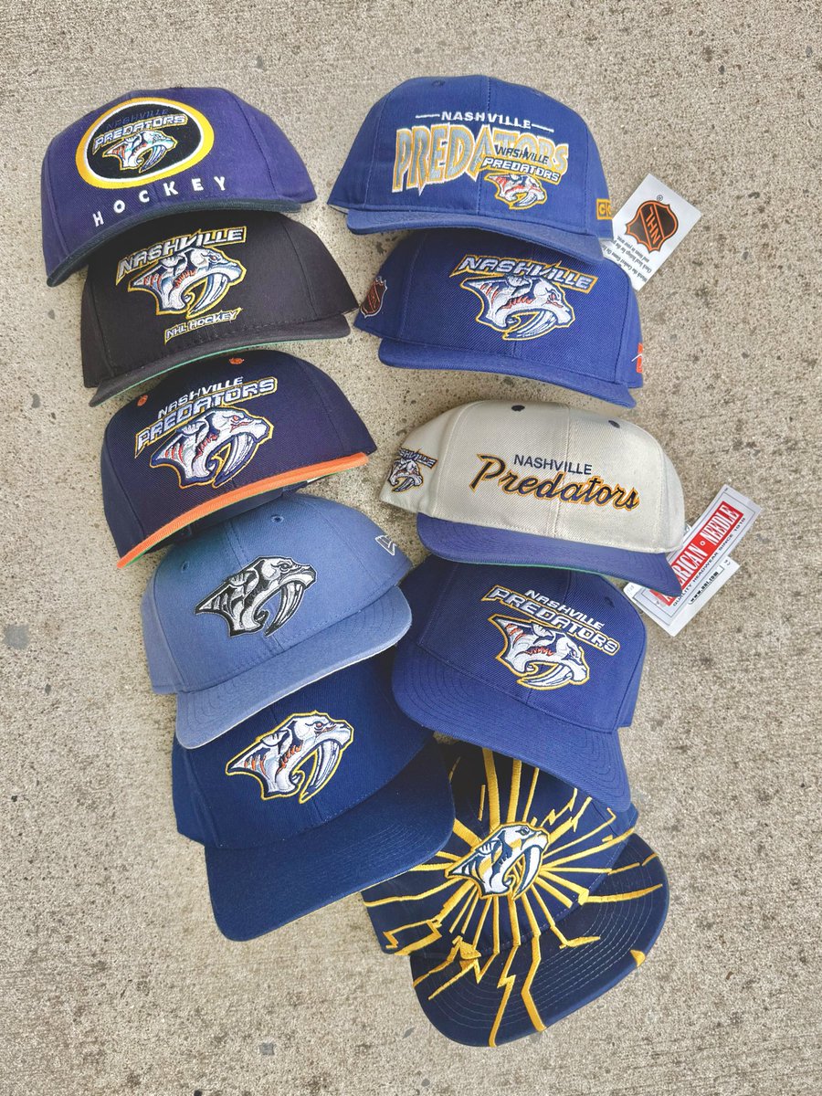 Just in case there are any Preds fans that also follow me, I posted my full Preds collection today over on the vintage page.

I’m grateful the Preds have no where near the amount the Vols have to track down 😅