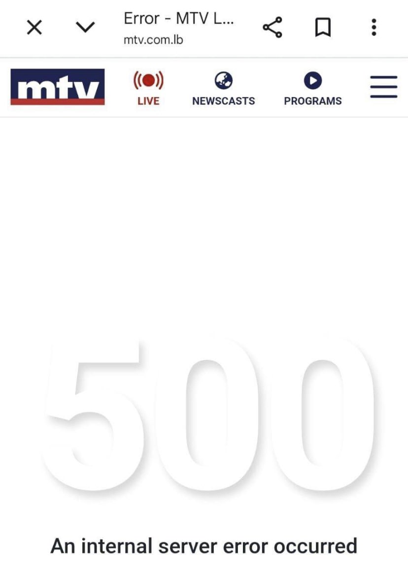 فريق يطلق على نفسه اسم “فاطميون” يعلن حجب الخدمة عن الموقع الرسمي لقناة MTV
واعلنت المجموعة ان الهجمات السيبرانية الحالية لا تقتصر على حجب الخدمة فقط بل سيتم كشف قواعد بيانات القناة تباعا.