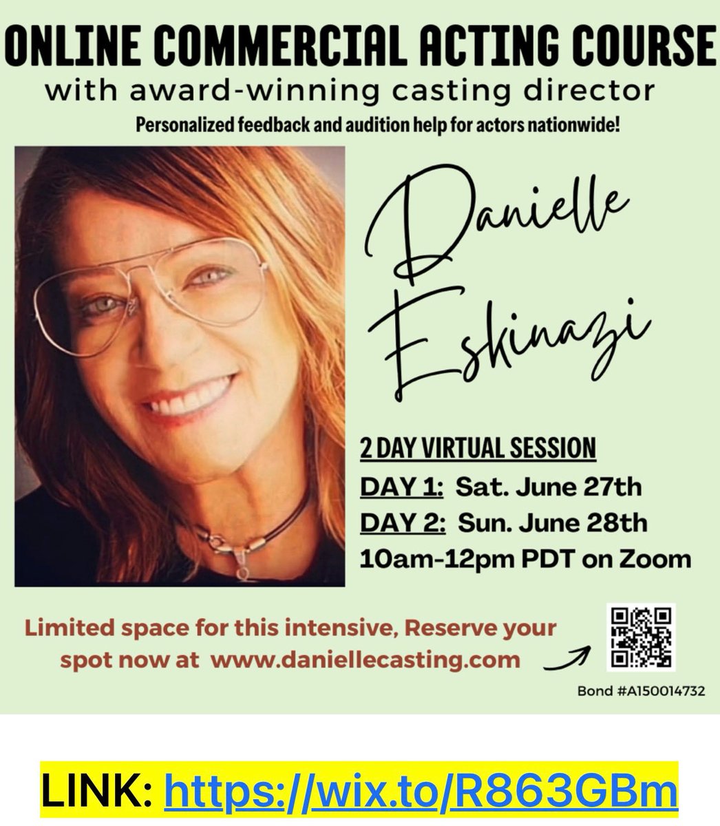 danielle Eskinazi Casting CCDA tweet media