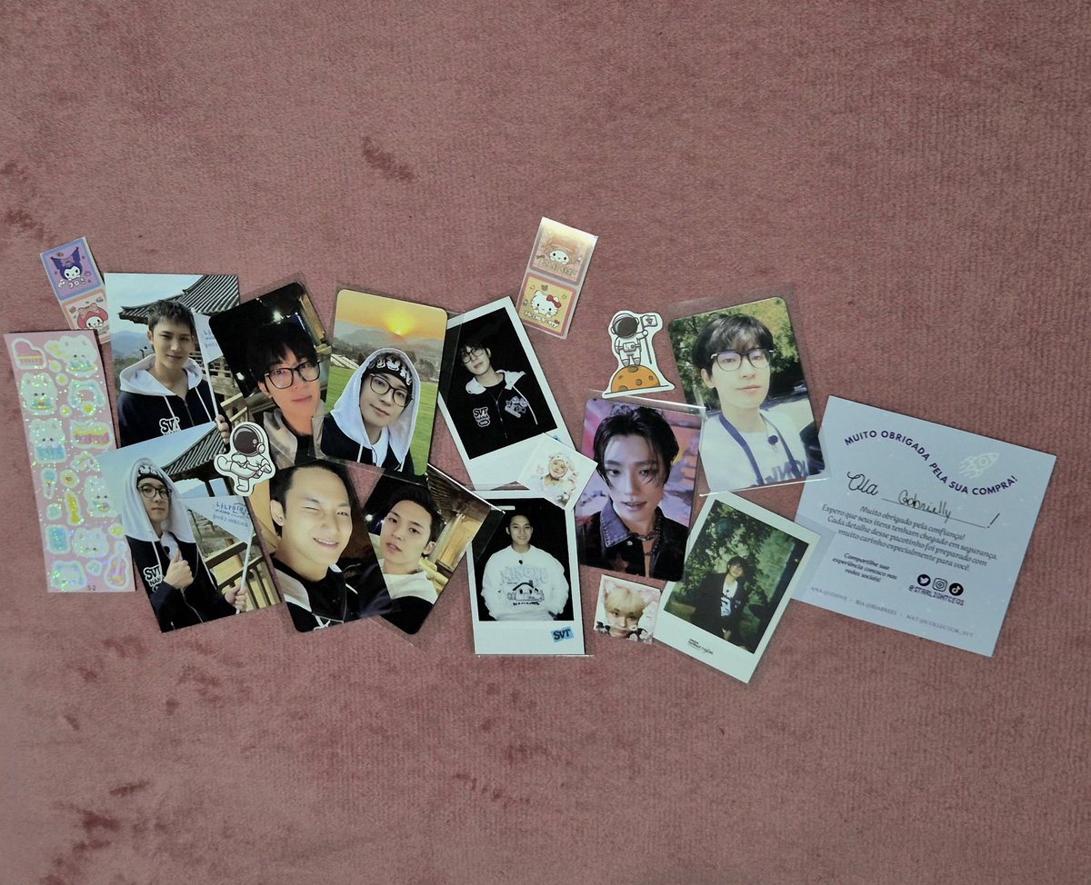 wonchanitos's tweet photo. feedback positivo para @StarlightCegs ! as cegs que eu participei foram tranquilas e as meninas foram comunicativas quando tinha atualização, fora que os cards vieram bem embalados e em segurança, obrigada meninas!! 🩷 https://t.co/vmIkb9C0Hr
