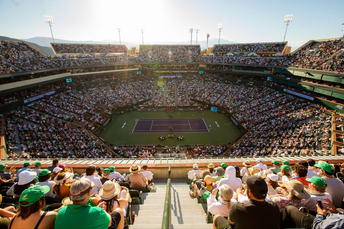 Se anuncia que Indian Wells 2026 ha completado el año con el mayor número de espectadores de toda su historia:

Más de 526,000 personas.

Para poner en contexto, Roland Garros el año pasado tuvo 687,000.

Brutalidad!!