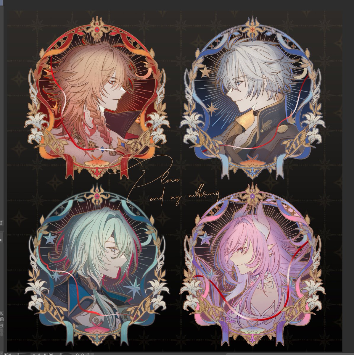 hazeglu's tweet photo. WIP #HonkaiStarRail https://t.co/TEwezPrUO4