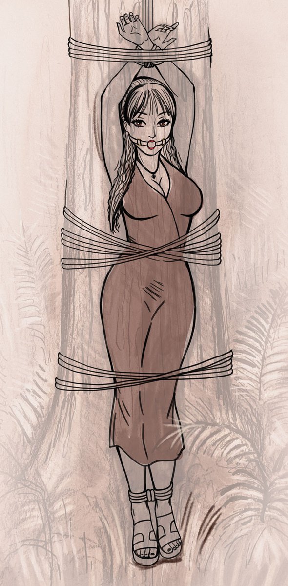 AkinaSilver's tweet photo. Some picture of my OC Helena! The unexpected outcome of a walk in the woods. Or not? 😉 https://t.co/vYFh6NgG71